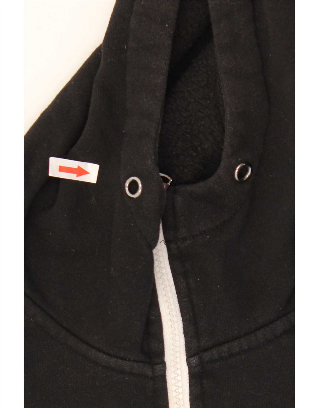 Michael Kors Pull à capuche zippé graphique pour homme en coton noir moyen
