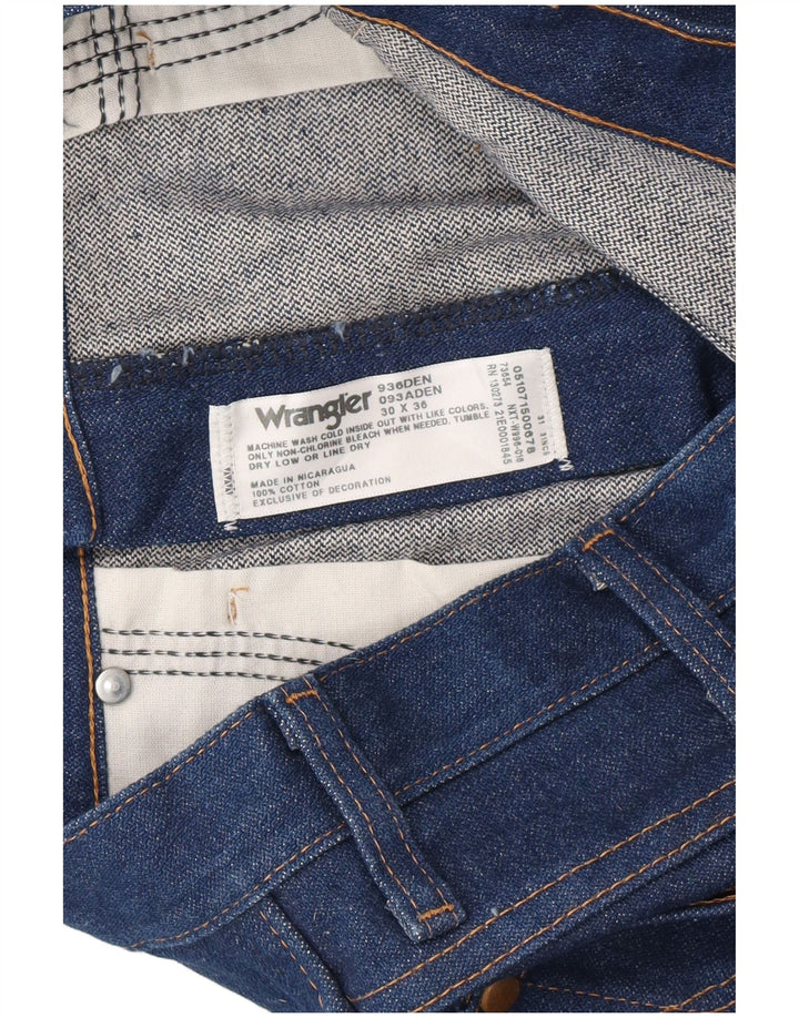 Wrangler Jean droit femme W30 L36 bleu coton