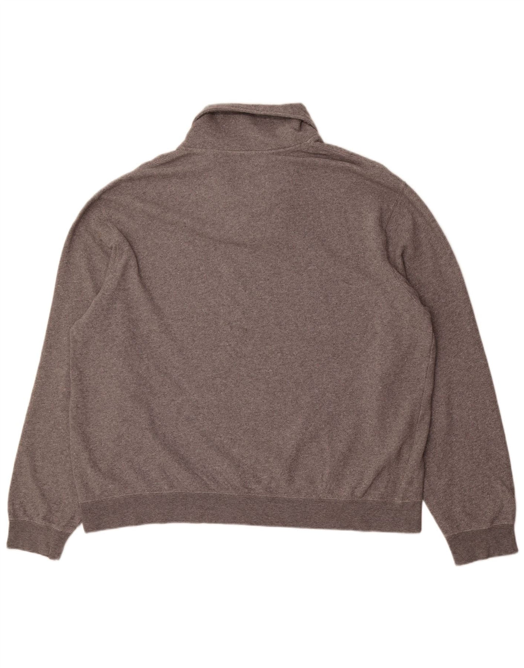 Orvis Sweat-shirt à col châle pour homme XL en coton gris