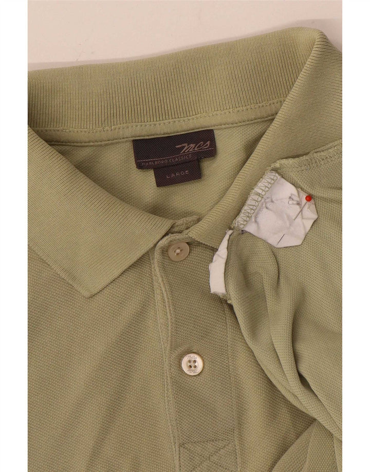 Marlboro Classics Polo Homme Grand Kaki Coton