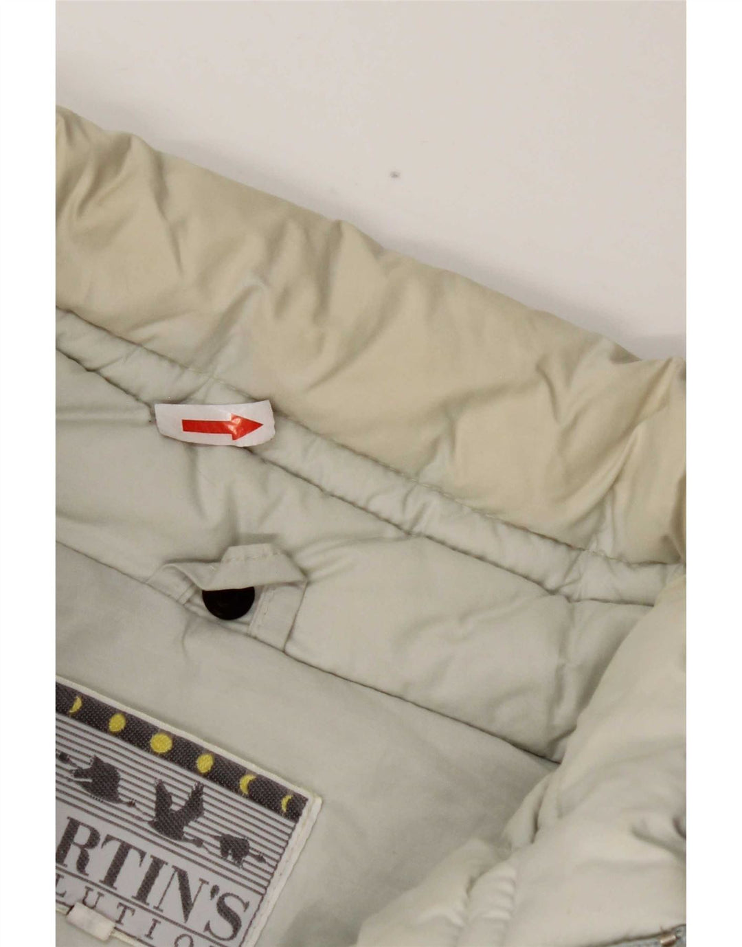 Martin's Veste matelassée pour homme UK 42 XL Blanc Coton