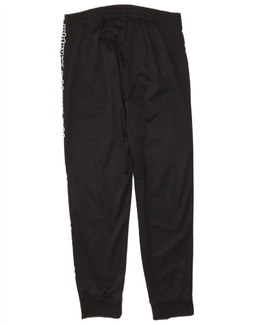 Kappa Pantalon de Survêtement Graphique Homme Joggers Large Noir Polyester