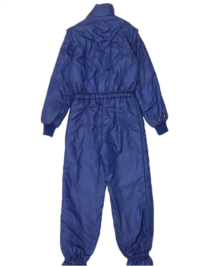 Ellesse Combinaison de Ski Femme IT 46 Large Bleu Marine Nylon