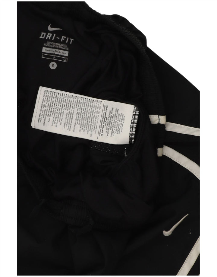 Nike Short de sport Dri Fit pour femme UK 8 Small Noir Polyester