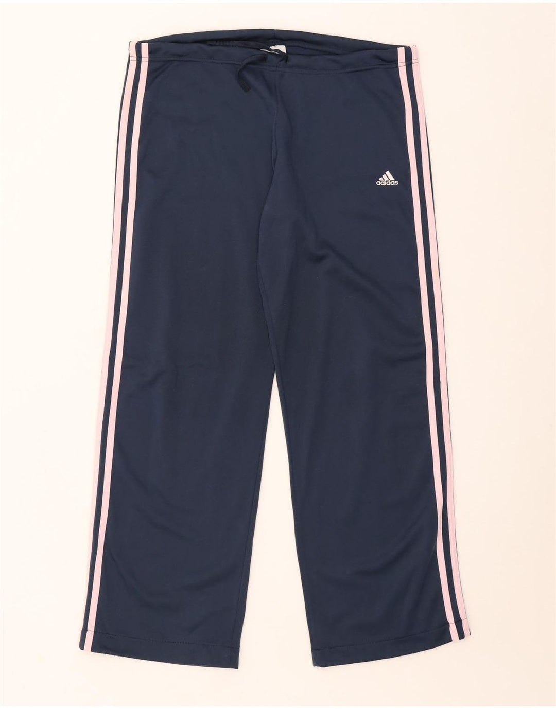 Adidas Pantalon de survêtement pour homme Large Bleu marine Polyester
