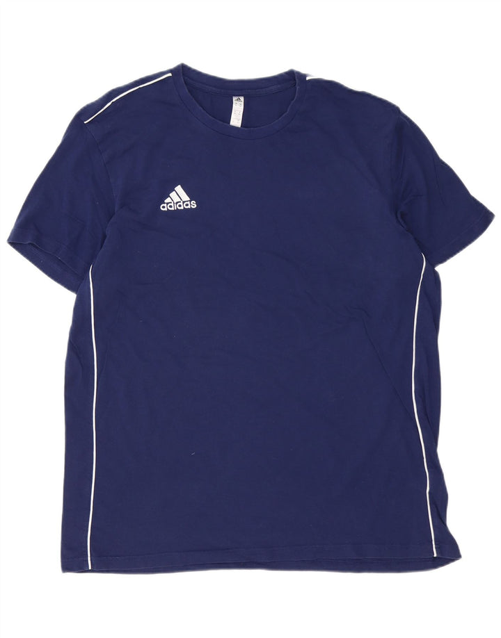 ADIDAS T-Shirt Homme Top XL Bleu Marine Coton