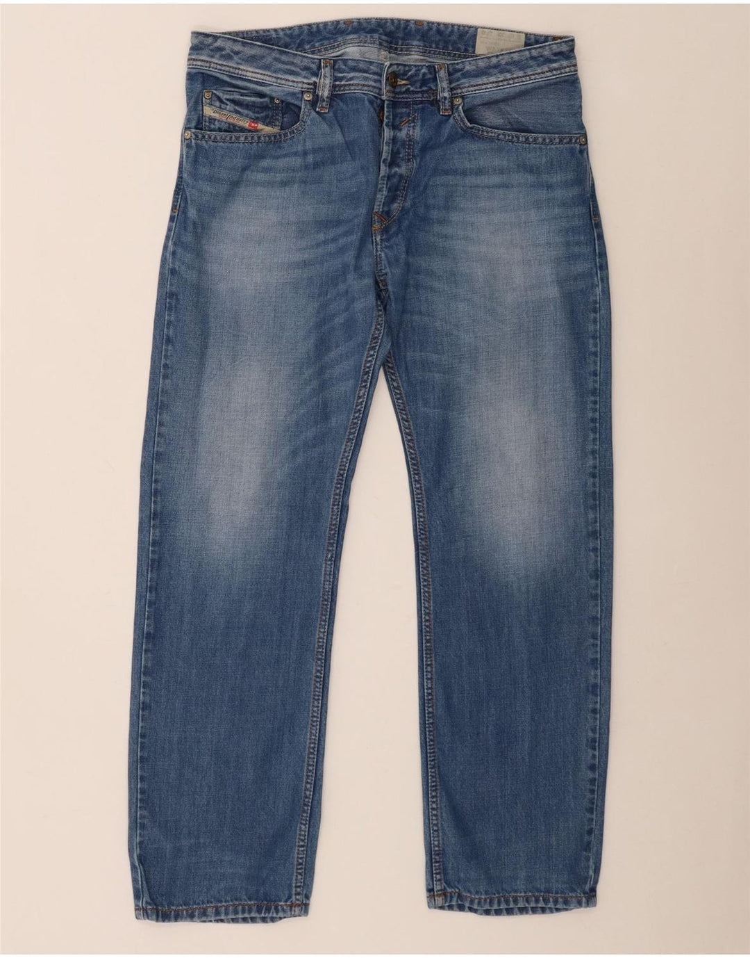 Diesel Jean Droit Wavkee W32 L30 Homme Bleu