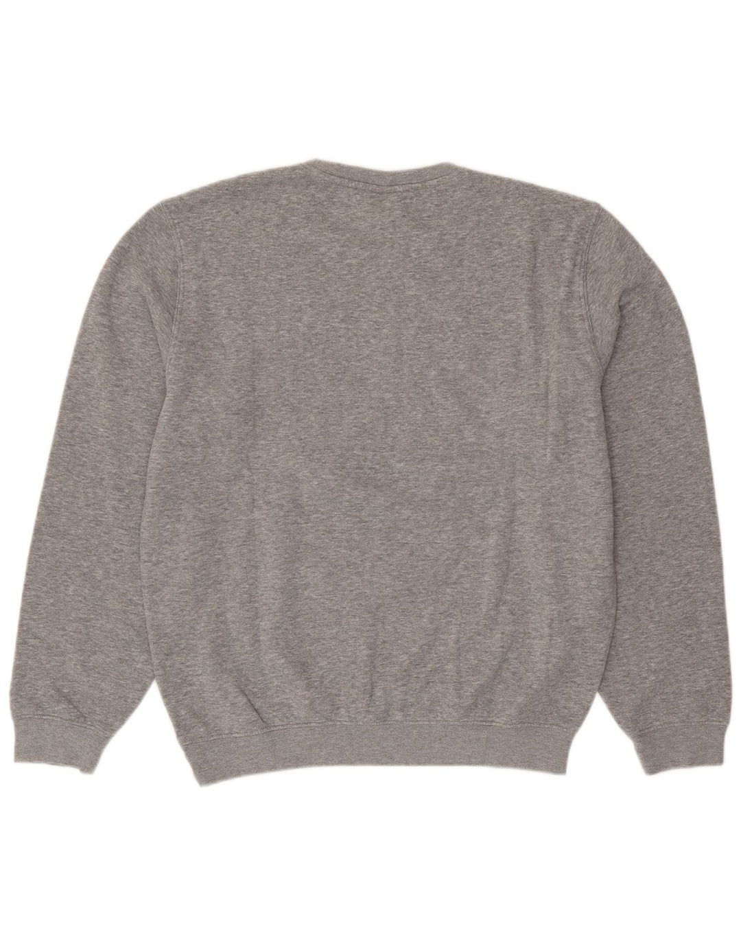 CHAMPION Sweat-Shirt Graphique Homme Grand Gris Coton