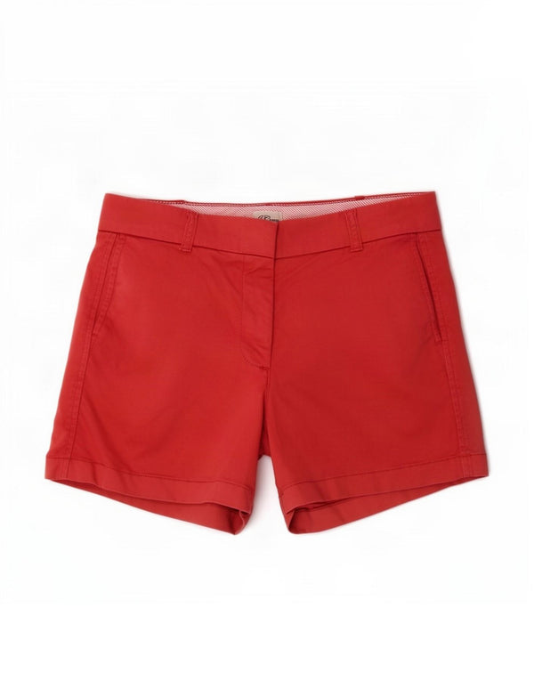 J. Crew Short Chino Femme US 8 Medium W32 Coton Rouge