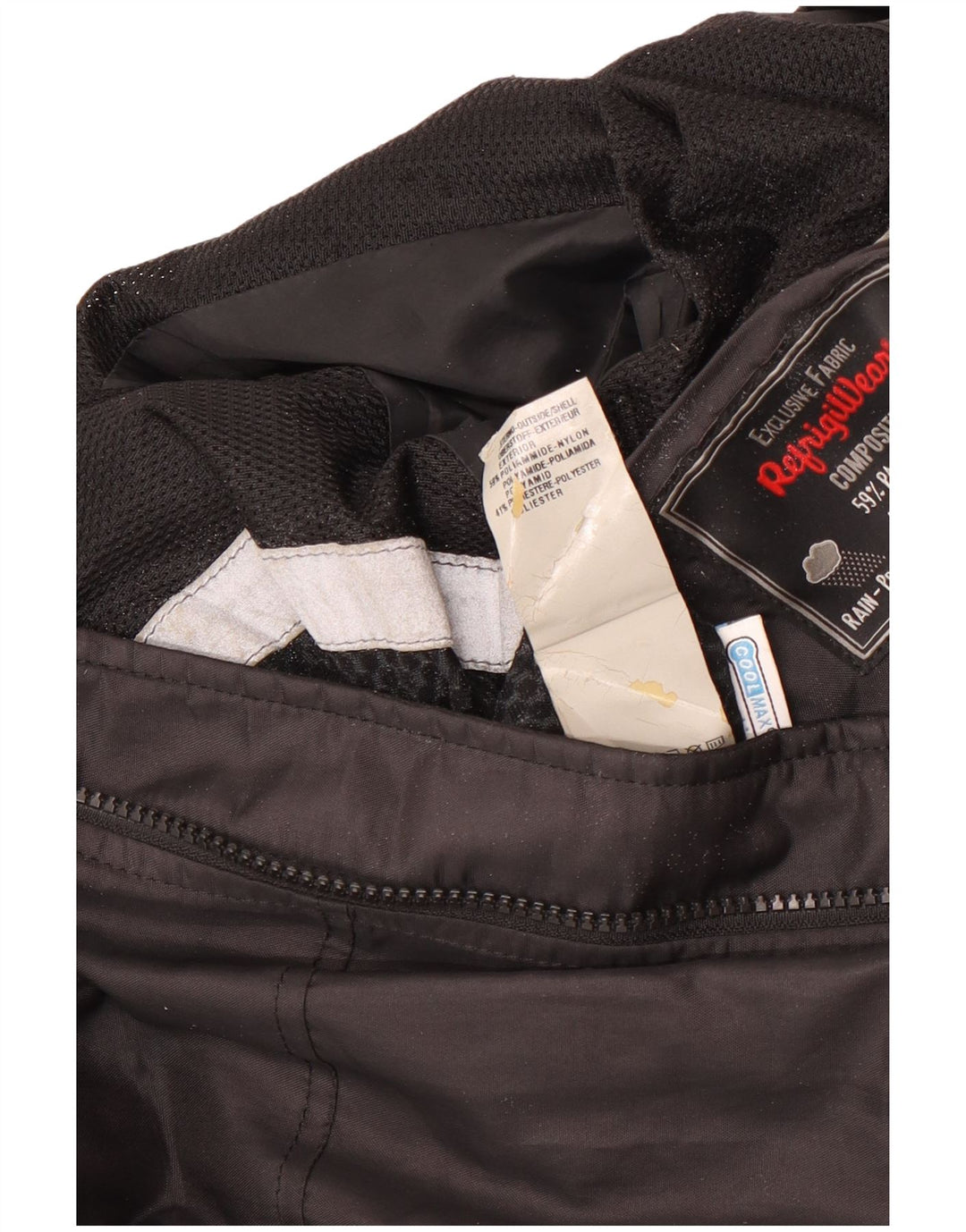 Refrigiwear Veste de pluie pour homme UK 38 Medium Noir Polyamide