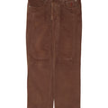 Jeckerson Jean droit homme W33 L30 marron coton