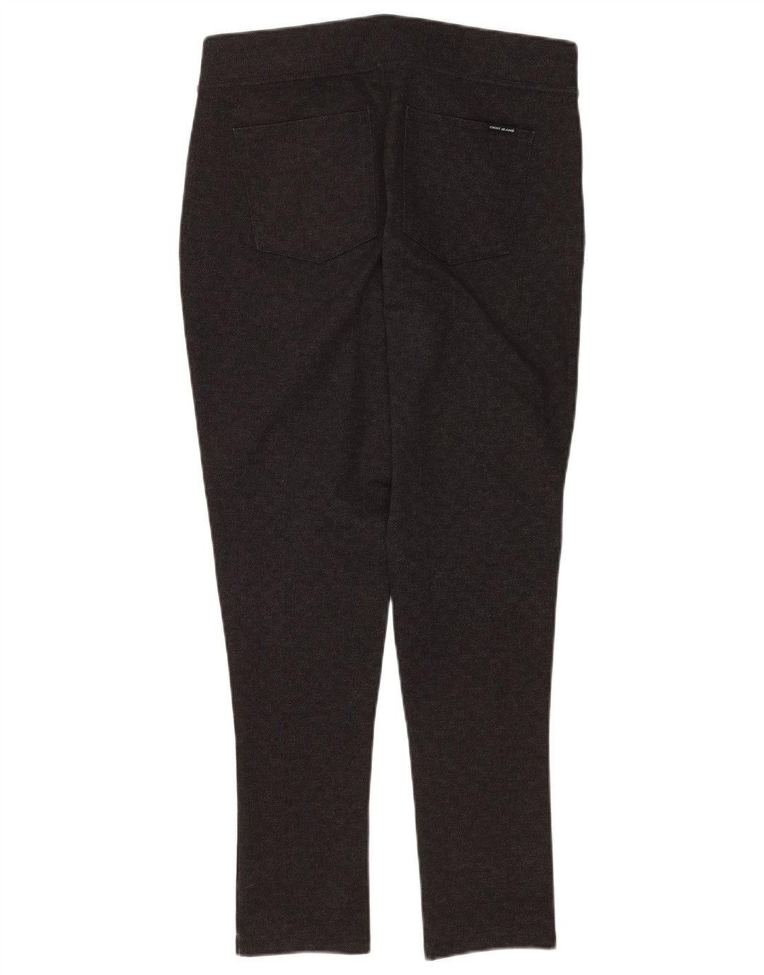 Dkny Pantalon décontracté skinny pour femme Medium W30 L28 Gris à carreaux Polyester