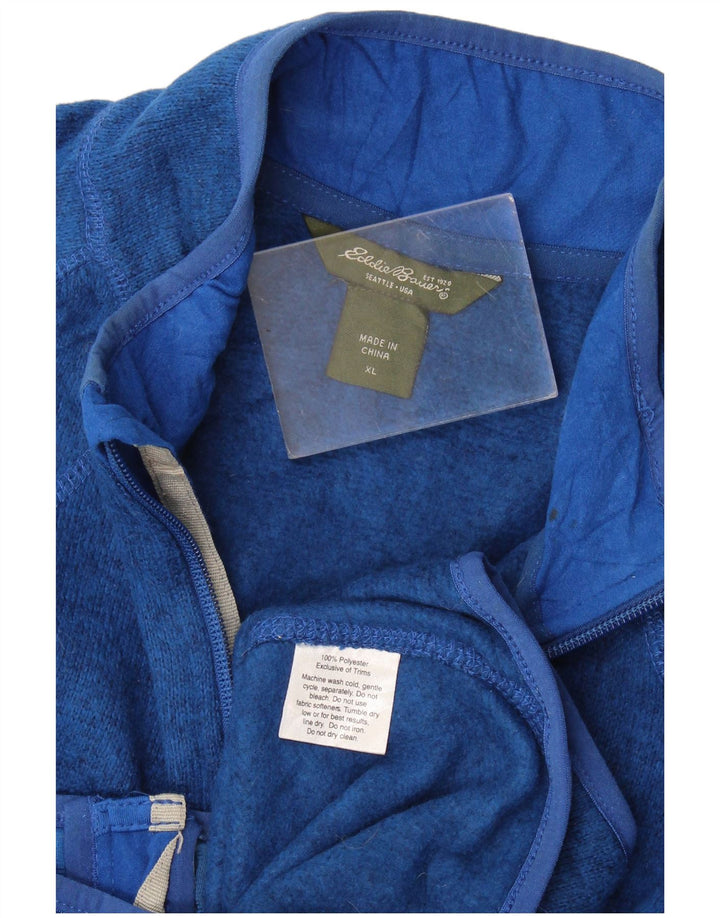 Eddie Bauer Veste de survêtement pour femme UK 18 XL Bleu Polyester