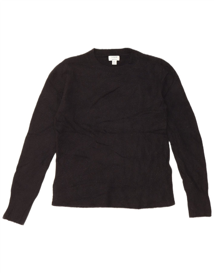 J. Crew Pull ras du cou pour femme XS Noir Acrylique