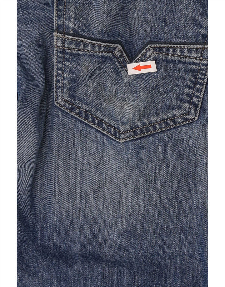 Diesel Jean Droit Homme W34 L34 Bleu Coton