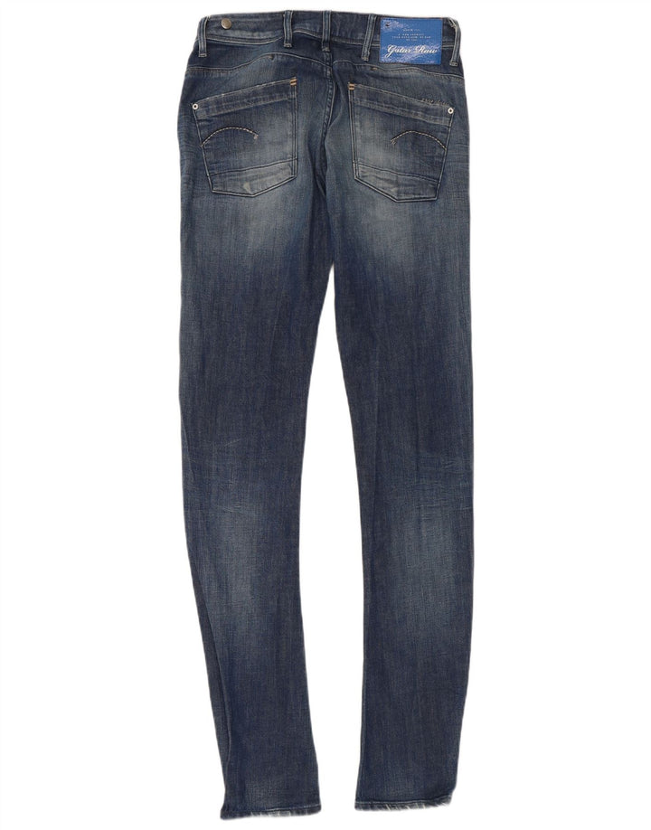 G-STAR Jean Super Slim Femme W28 L34 Bleu Coton