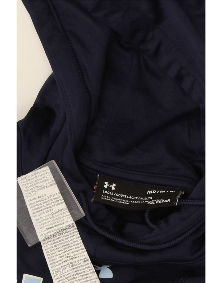 Under Armour Pull à Capuche Graphique Homme Bleu Marine Moyen