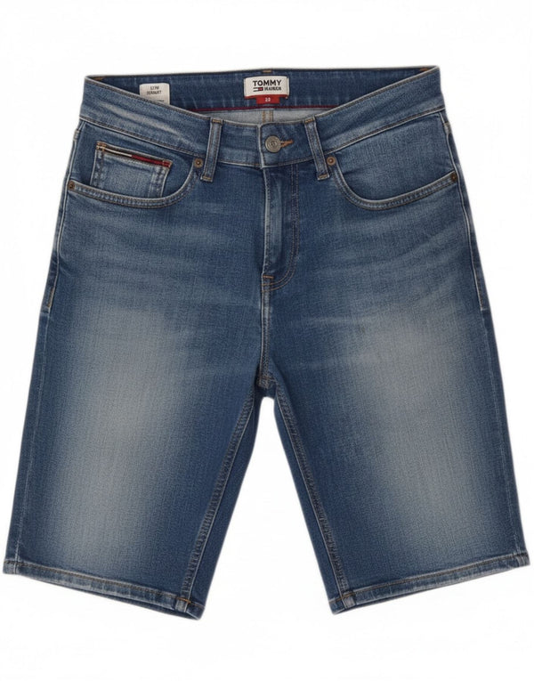 Tommy Hilfiger Short en jean slim W28 pour homme en coton bleu petit