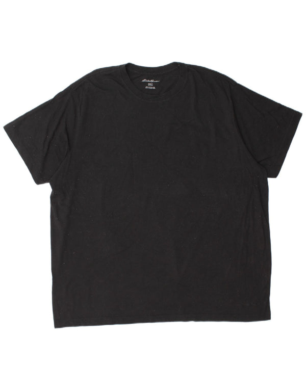 EDDIE BAUER T-Shirt Homme Top 2XL Coton Noir