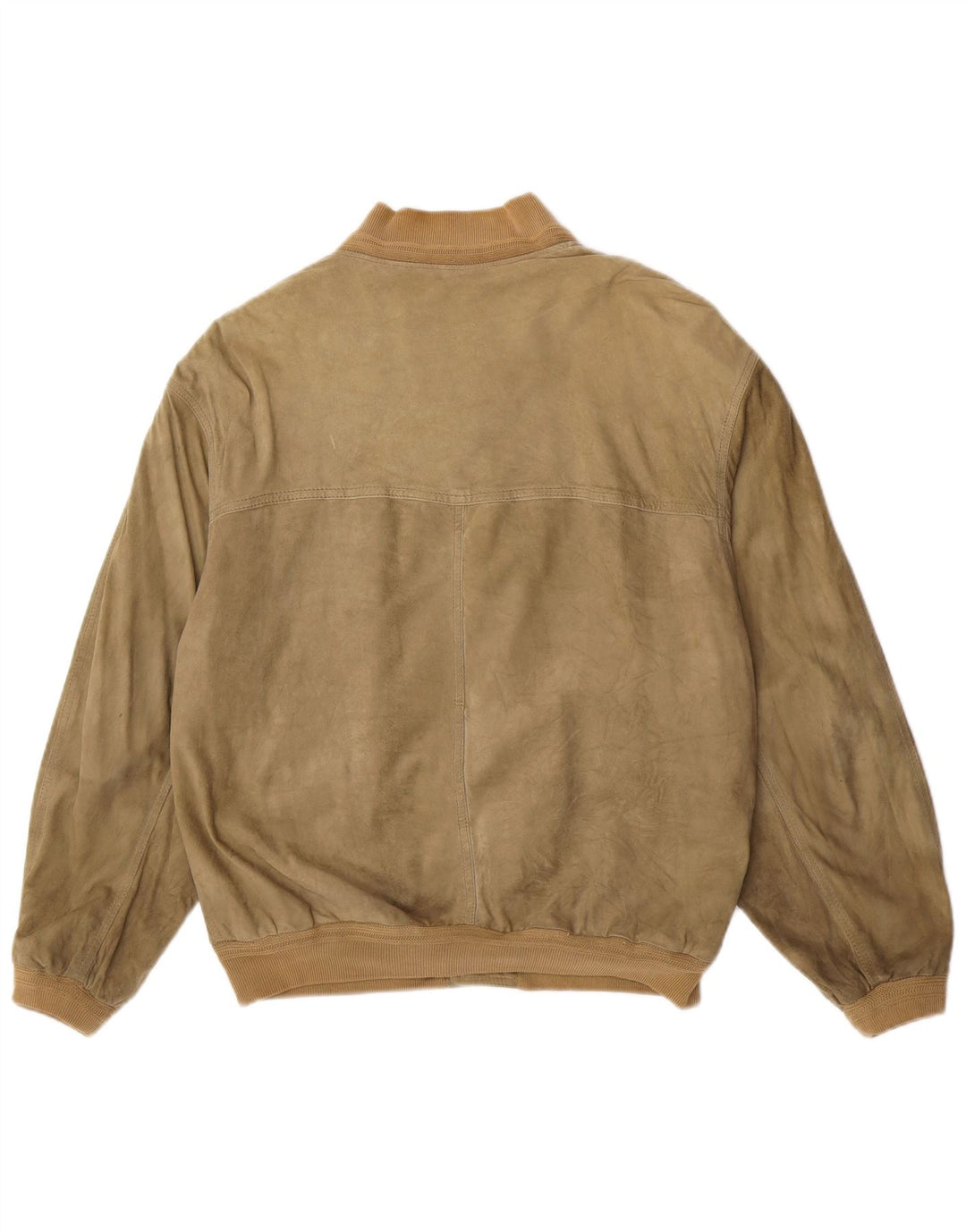 Scout Veste bomber en daim pour homme UK 40 Large Vert