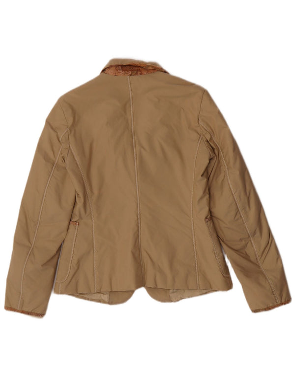 ALVIERO MARTINI Veste blazer à 4 boutons Voyages pour femme IT 42 Beige moyen