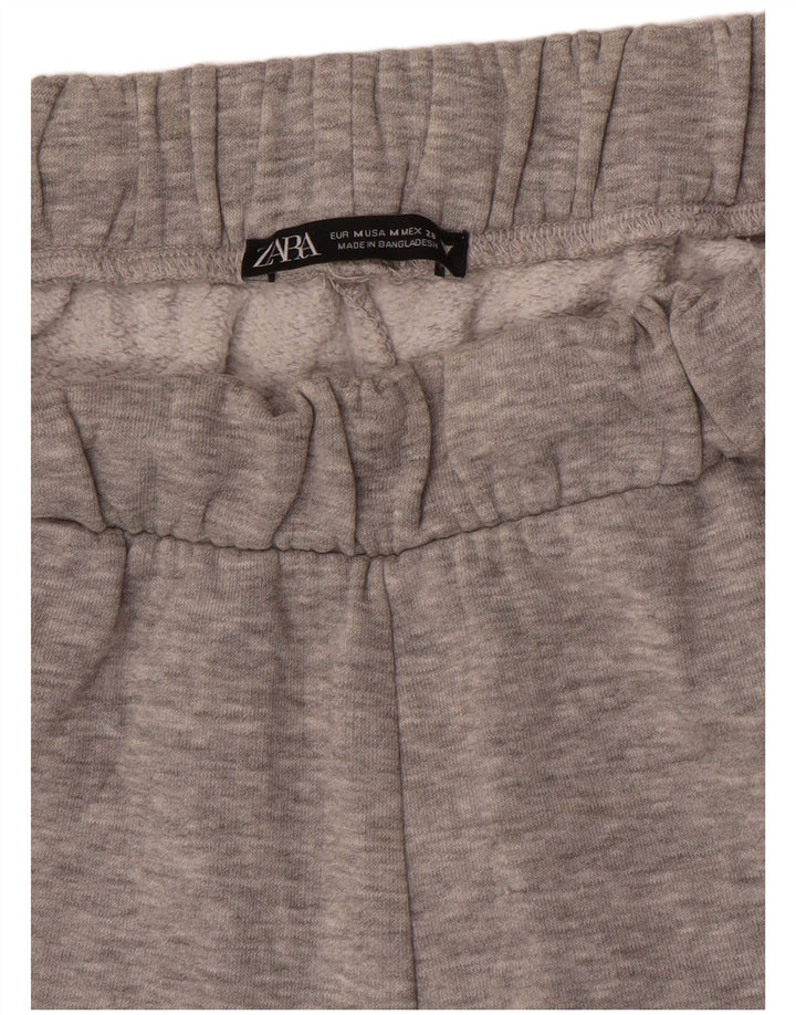 Zara Pantalon de survêtement pour femme Gris moyen UK 44