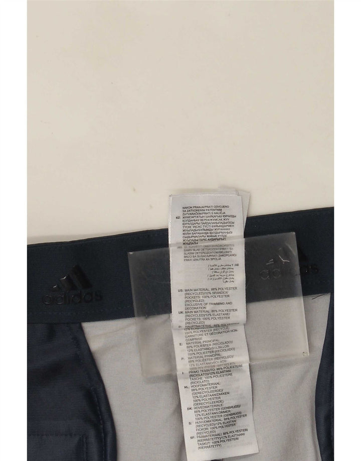 Adidas Short Chino Homme W36 Large Bleu Marine Tacheté Polyester