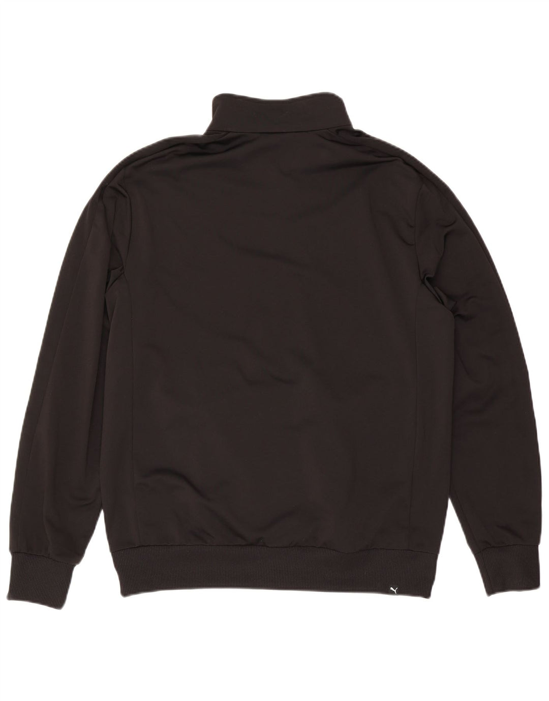 Puma Veste de survêtement graphique pour hommes, grand, noir, polyester