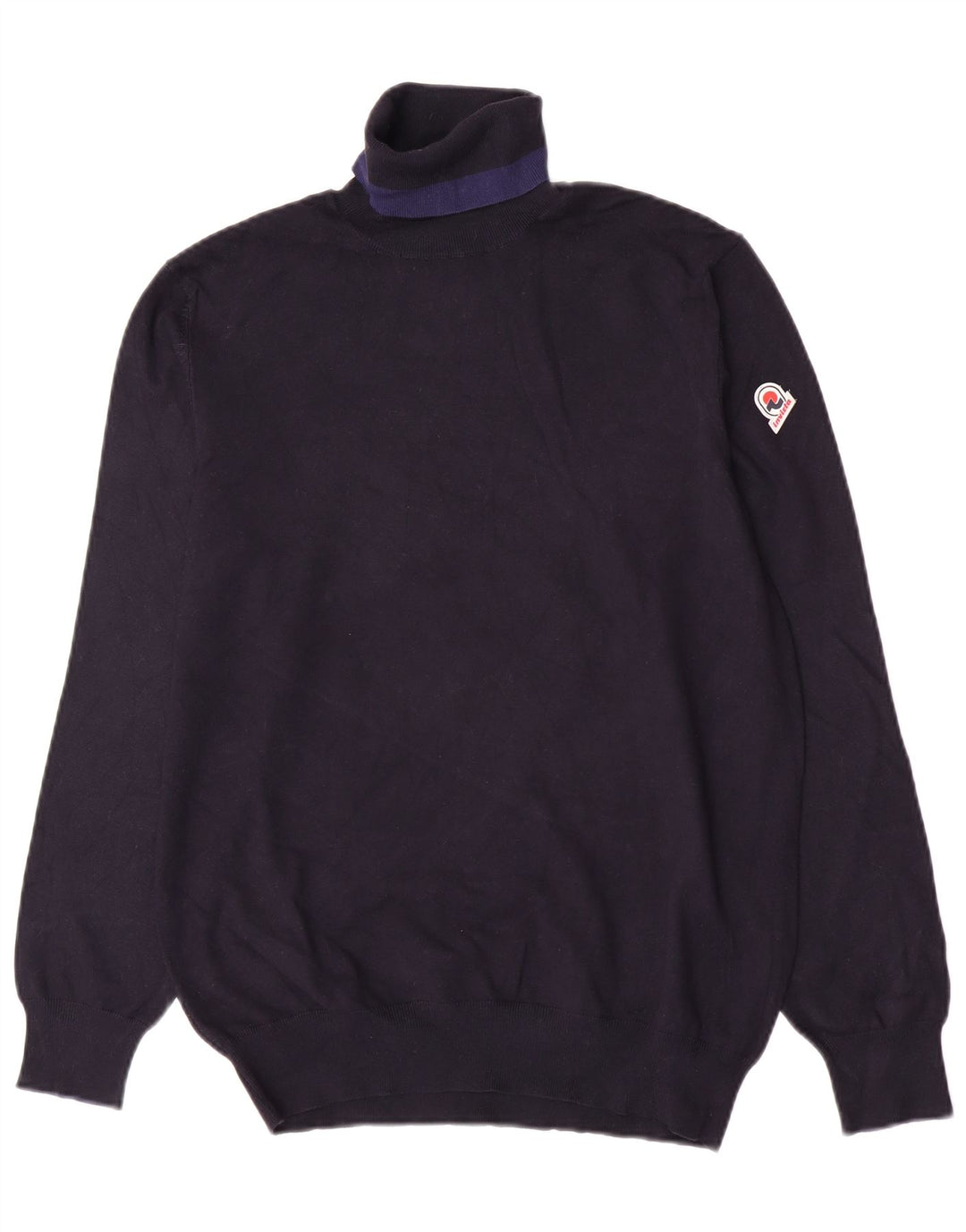 Invicta Pull col roulé pour femme 2XL Bleu marine