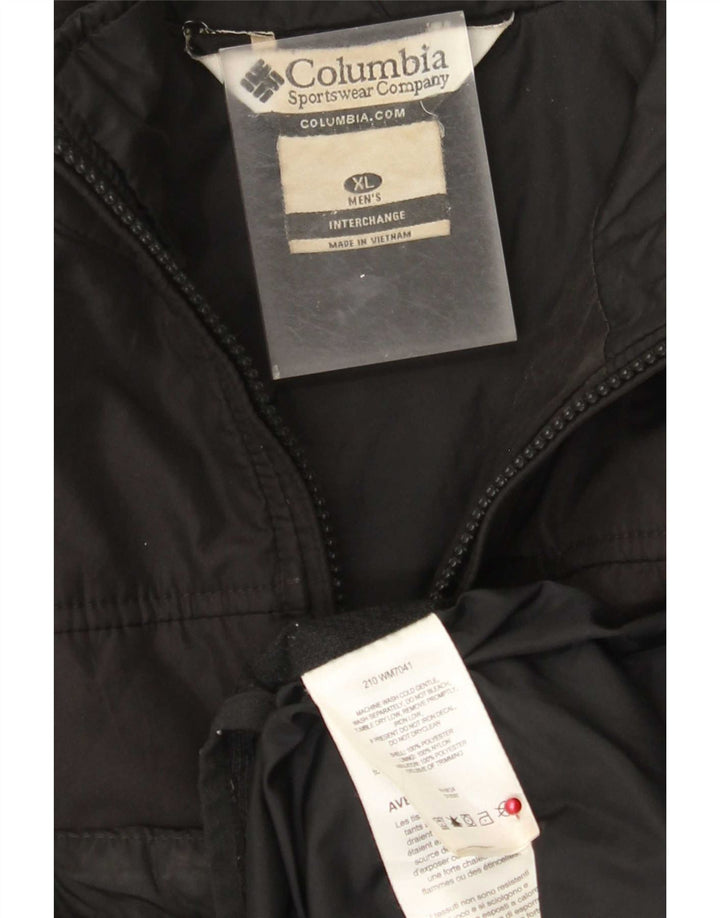 Columbia Veste Bomber Interchange Liner Homme UK 42 XL Noir Polyester