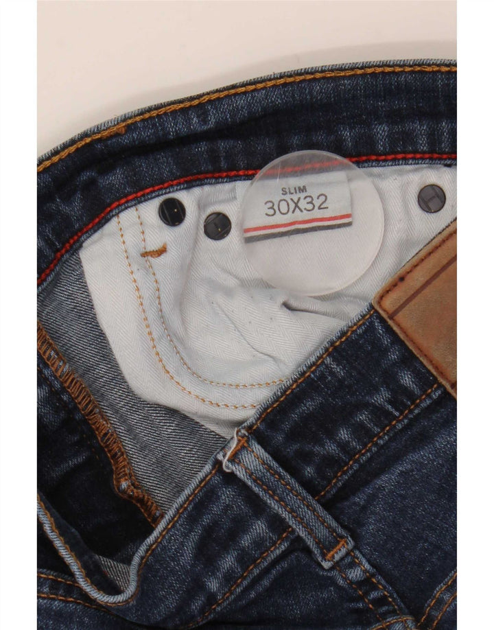Tommy Hilfiger Jean Slim Homme W30 L32 Bleu Marine