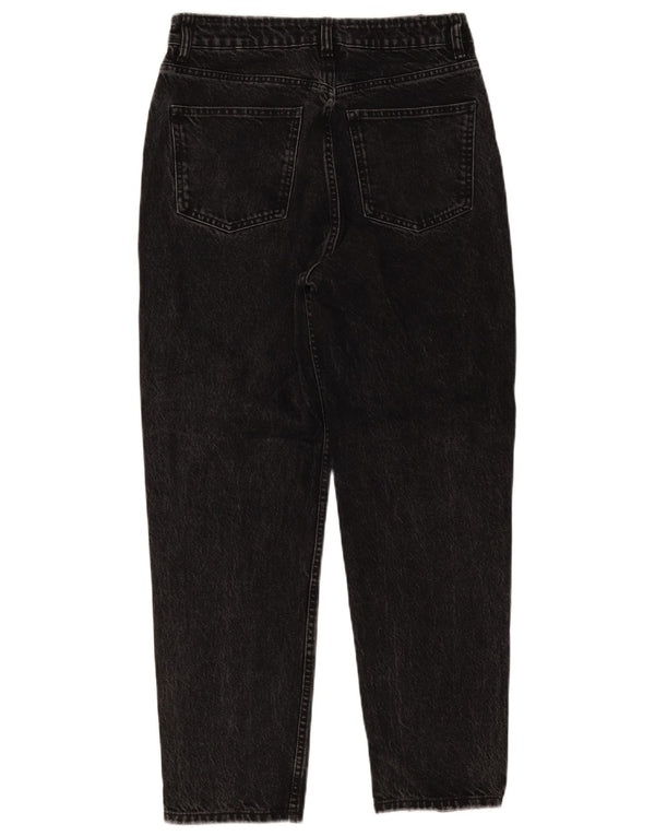 Zara Jean fuselé taille haute pour femme EU 40 Medium W30 L27 Noir moucheté