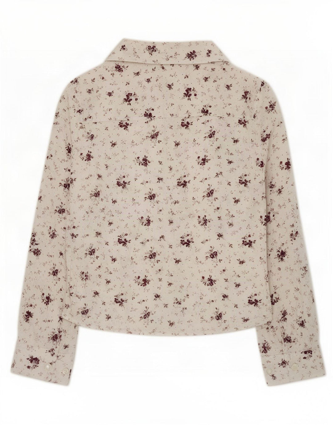 Laura Ashley Chemise Femme UK 12 Medium Blanc Floral