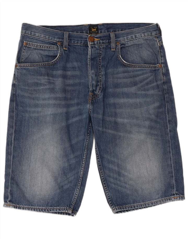 Lee Short en Jean W32 Homme Bleu Moyen Coton