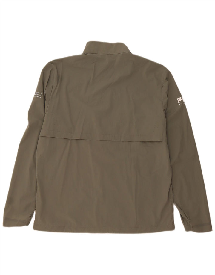 Fila Veste de survêtement coupe régulière pour femme UK 18 XL Kaki