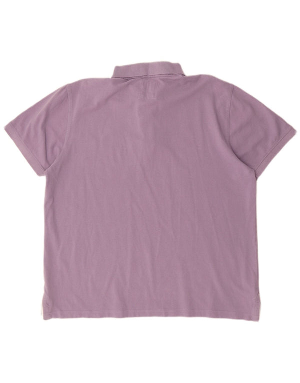 Crew Clothing Polo Homme XL Violet Coton