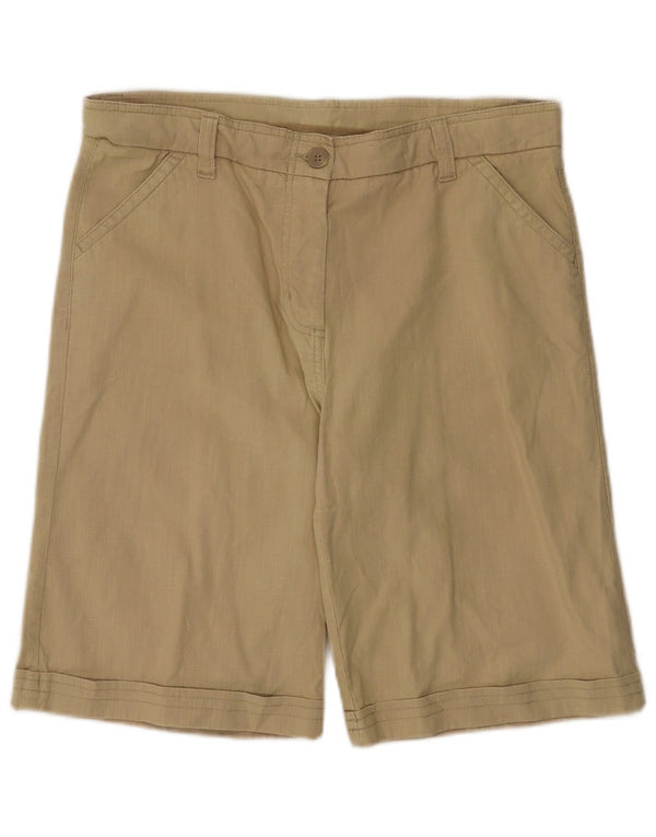 Marks & Spencer Bermuda pour femme UK 16 Large W34 Coton Beige