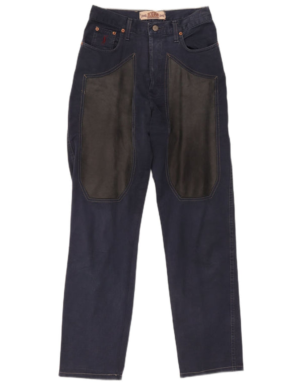 Jeckerson Pantalon décontracté pour homme IT 44 Medium W27 L29 Bleu marine Colourblock