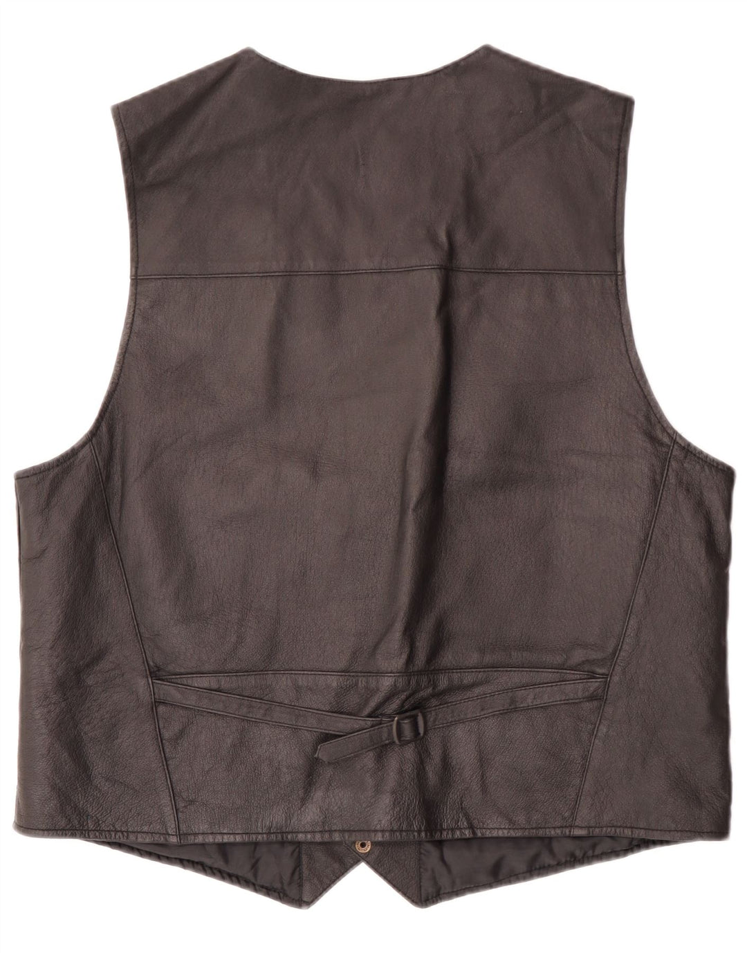 Wilda Gilet en cuir pour homme 2XL Cuir noir