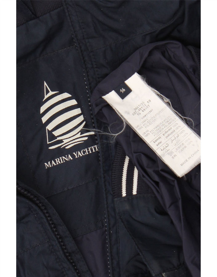 Marina Yachting Veste Bomber Homme IT 56 3XL Bleu Marine Polyester