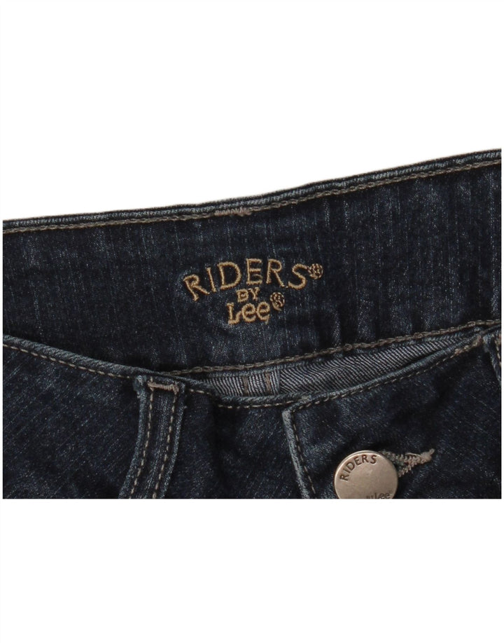 LEE Short en jean Riders W32 pour femme Bleu marine Taille L