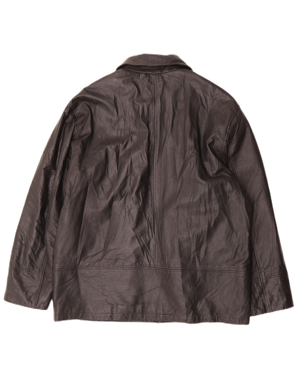 Conbipel Veste en cuir homme taille 54 XL cuir noir