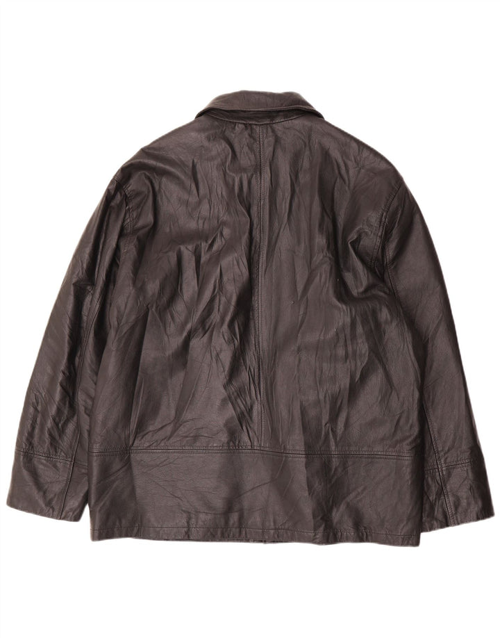 Conbipel Veste en cuir homme taille 54 XL cuir noir