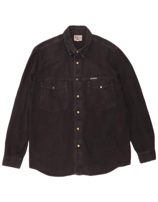 Roy Rogers Chemise en jean pour homme XL Noir