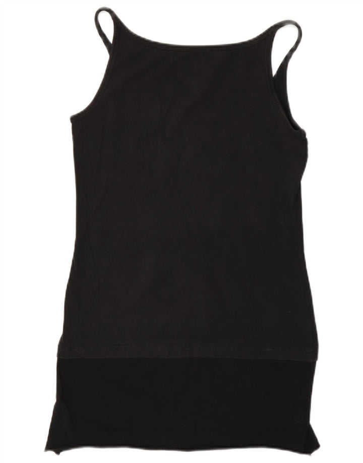 Lotto Débardeur Graphique Femme UK 12 Moyen Noir Polyester