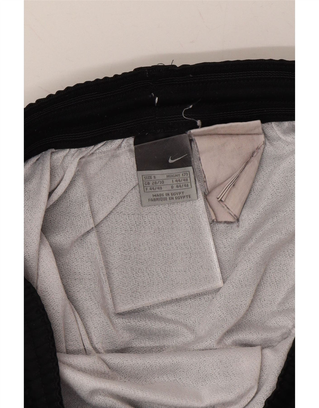 NIKE Mens Sport Shorts Small  Black Vintage Nike and Second-Hand Nike from Messina Hembry 