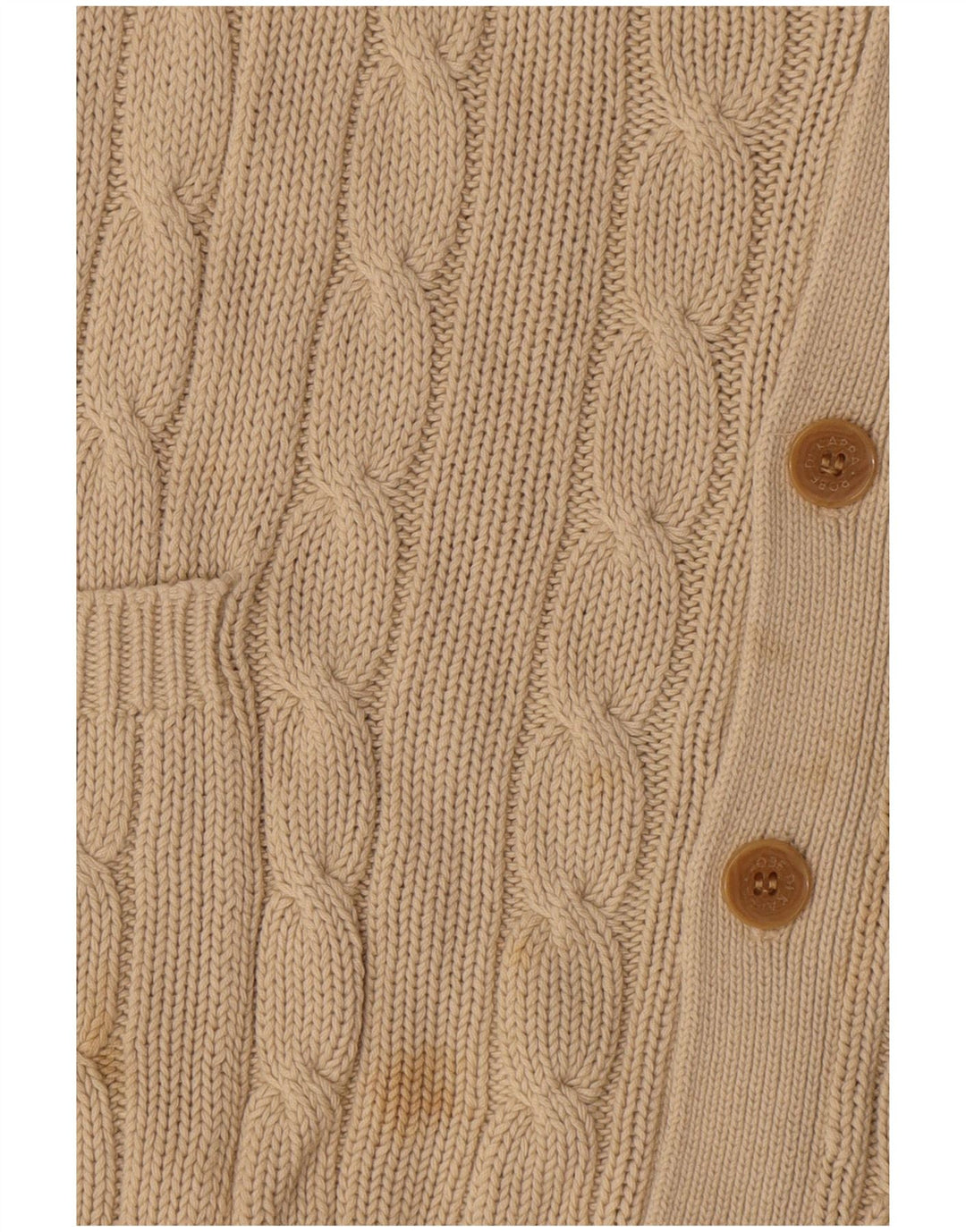 Kappa Cardigan Homme Pull XL Beige Coton