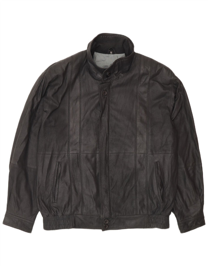 Banjara Veste en Cuir Homme IT 52 XL Cuir Noir