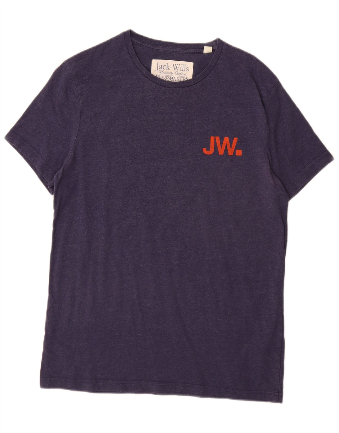Jack Wills T-shirt graphique pour homme en coton bleu marine Taille S