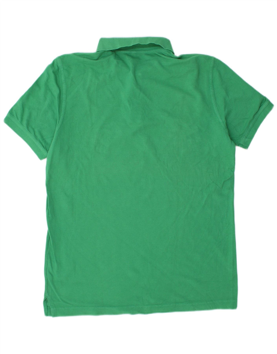 BENETTON Polo Homme Grand Vert Coton